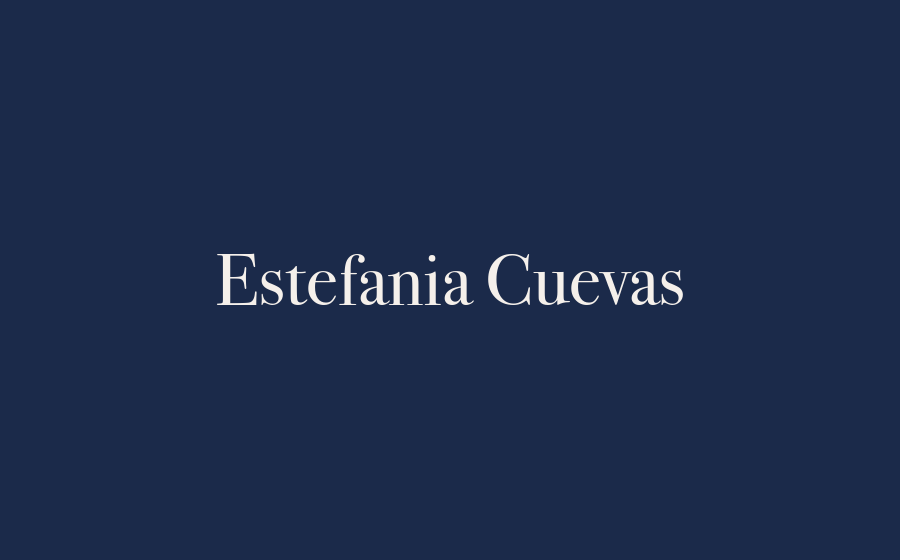 Estefania Cuevas